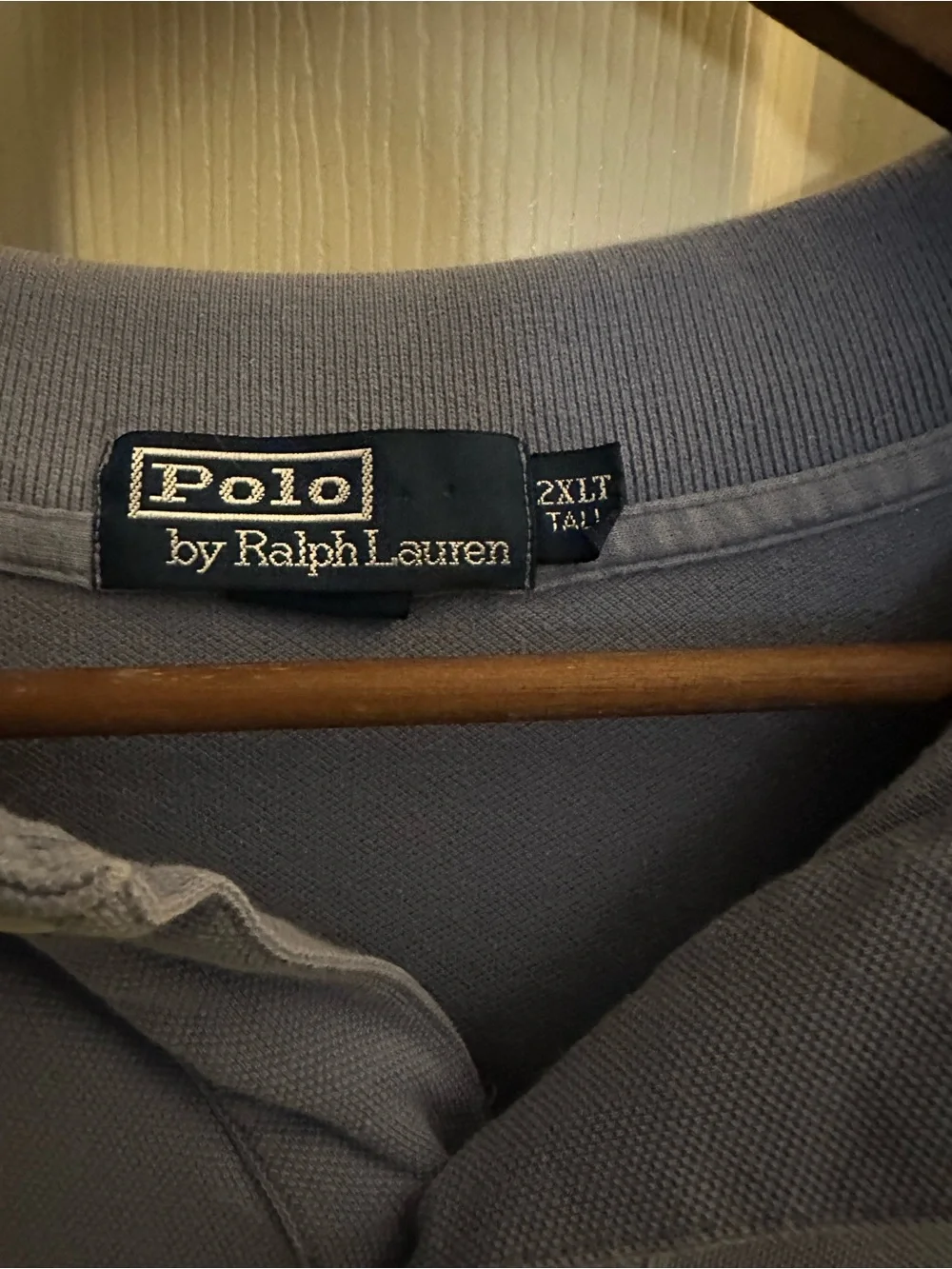 Polo by Ralph Lauren Dusty Blue Short Sleeve Polo